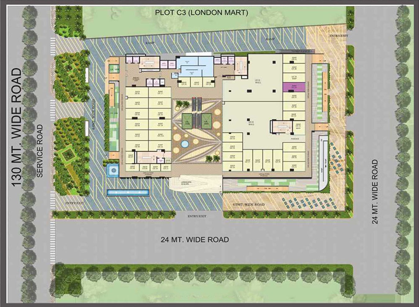 Apex Park Square floor plan layout